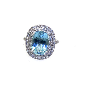 Madagascar Aquamarine Ring